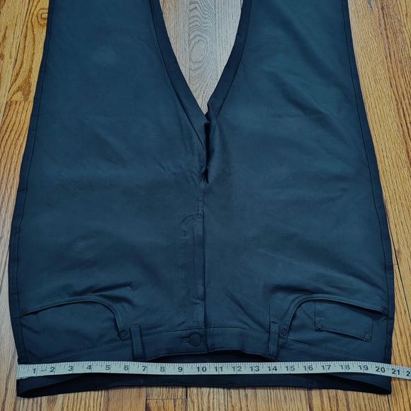 Greg Norman Men’s 40x32 Performance Stretch Classic Office Black Pant - Picture 9 of 14